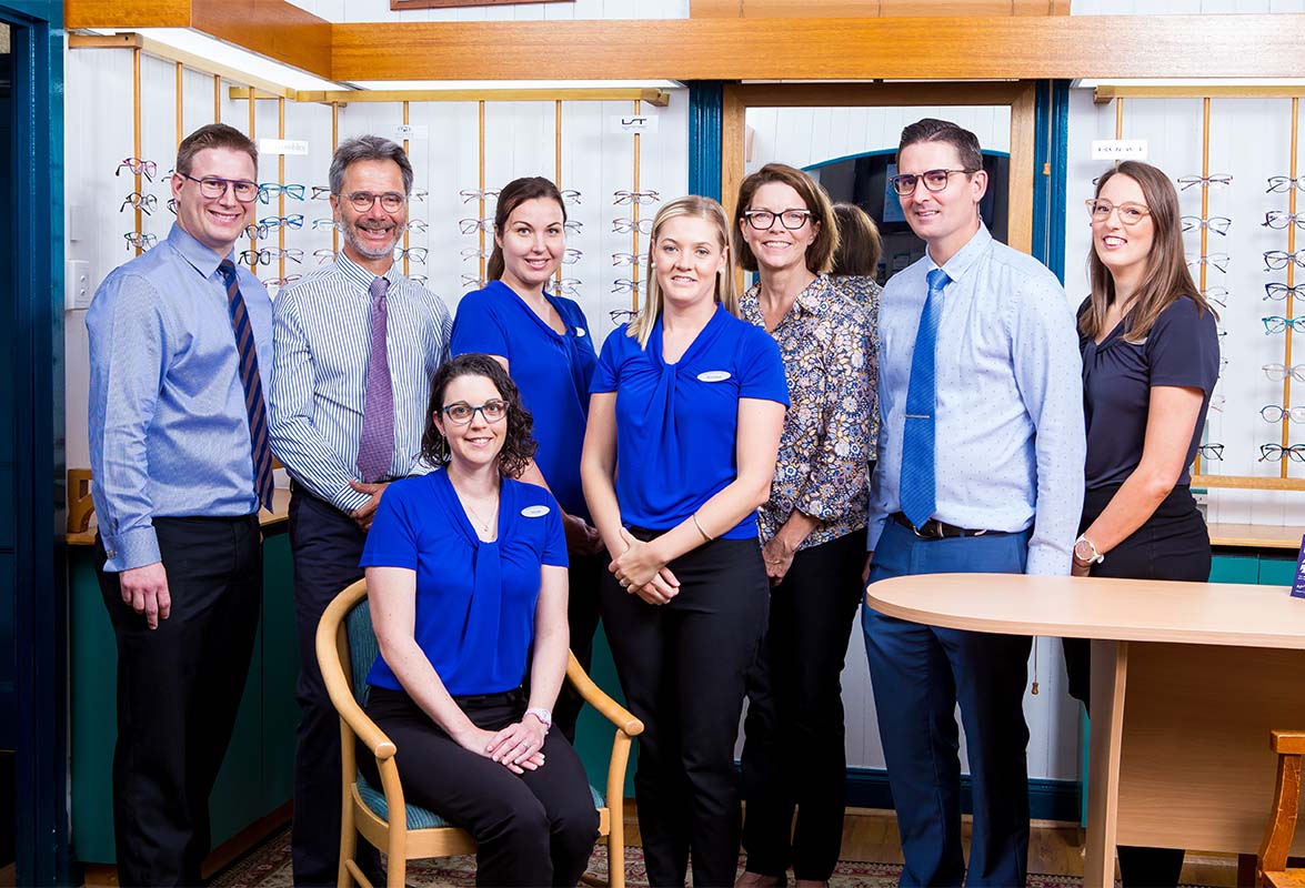 The Heron Eyecare team