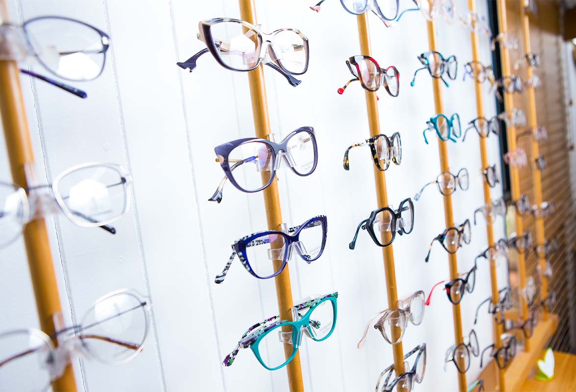 Range of frames available at Heron Eyecare